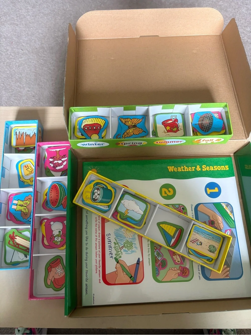 Weather & Seasons Learning Center - Educational Toy (Lakeahore)